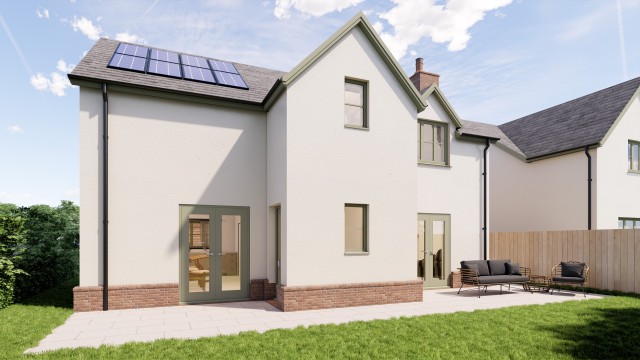 Barton Fields Rear View Plot 2